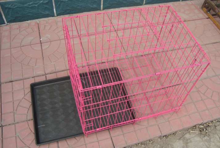Folding Metal Dog Cage