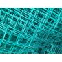 black PVC coated welded wire mesh fence