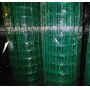 black PVC coated welded wire mesh fence