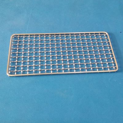 Heat Resistant Chrome plated BBQ Wire Mesh/Barbecue Wire Mesh